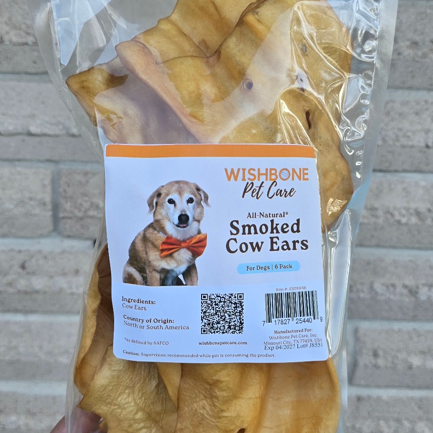 Wishbone Smoked Cow Ears