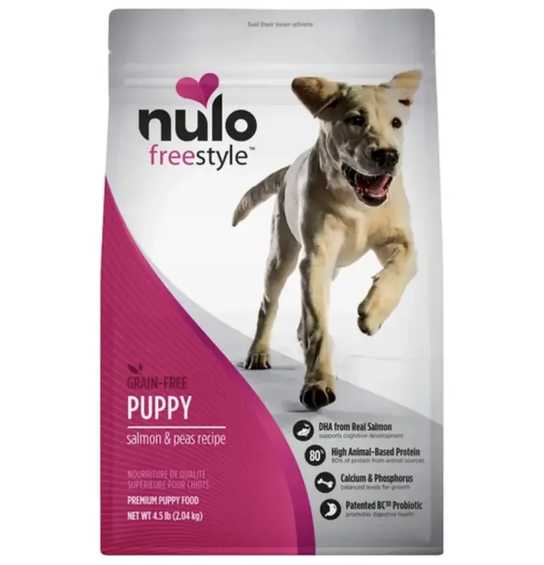 Nulo Freestyle Grain-Free Dry Puppy Food, Salmon & Peas