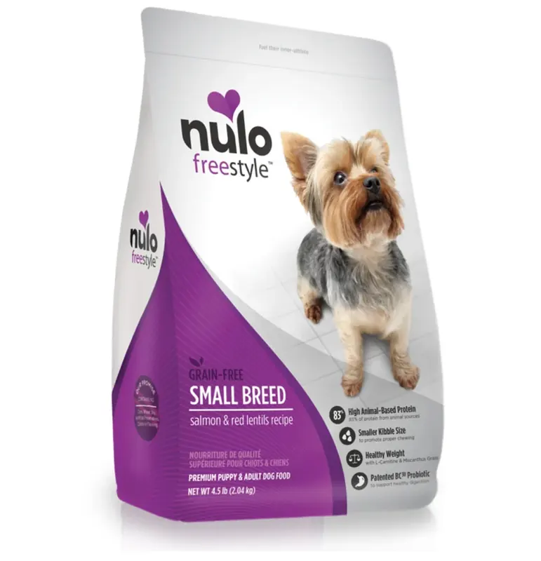 Nulo Freestyle Grain-Free Dry Dog Food, Small Breed, Salmon & Red Lentils