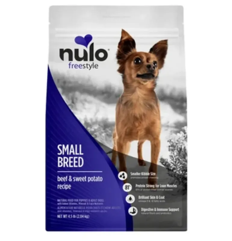 Nulo Freestyle Grain-Free Dry Dog Food, Small Breed, Beef & Sweet Potato