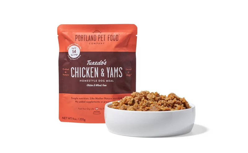 Portland Pet Food Tuxedo's Chicken & Yams Meal Pouch