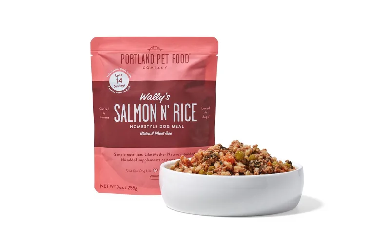 Portland Pet Food Wally's Salmon N' Rice Meal Pouch