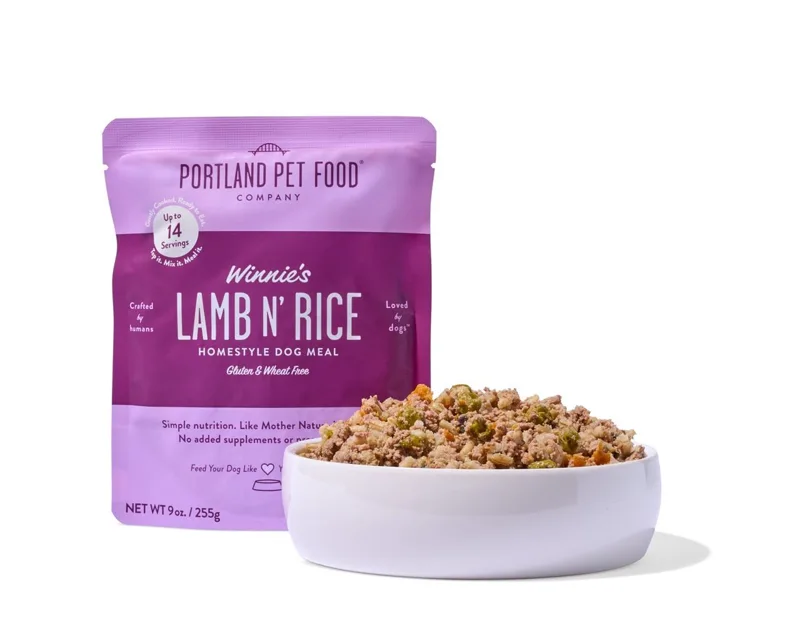 Portland Pet Food Winnie's Lamb N' Rice Meal Pouch